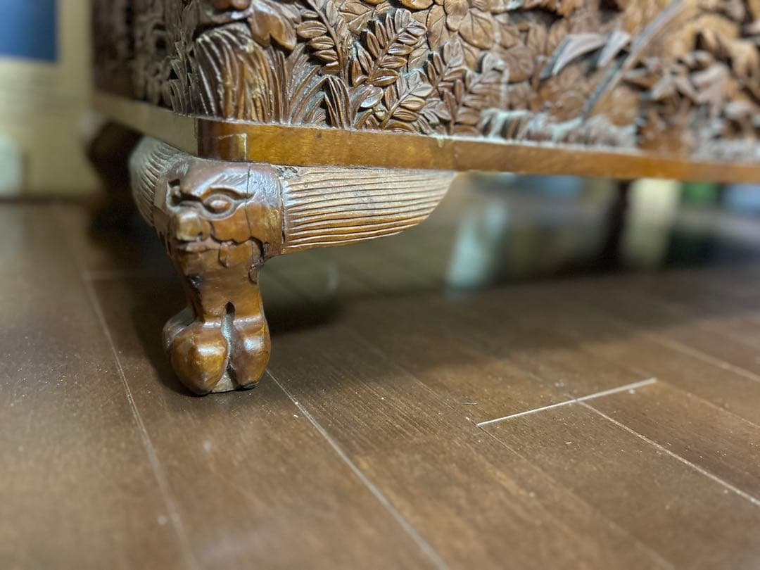 中国　アンティーク家具　大型収納ボックス