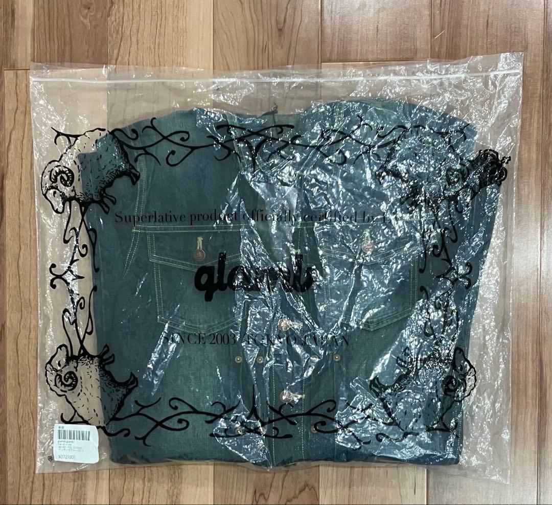 glamb インディゴブルー デニム　オールインワン新品タグ付き　サイズ2