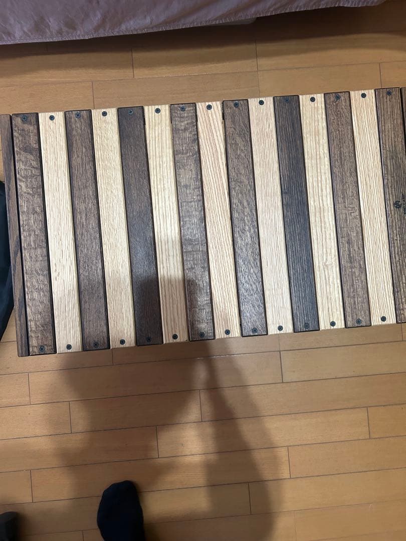 キミキャンプ　ゼブラテーブル