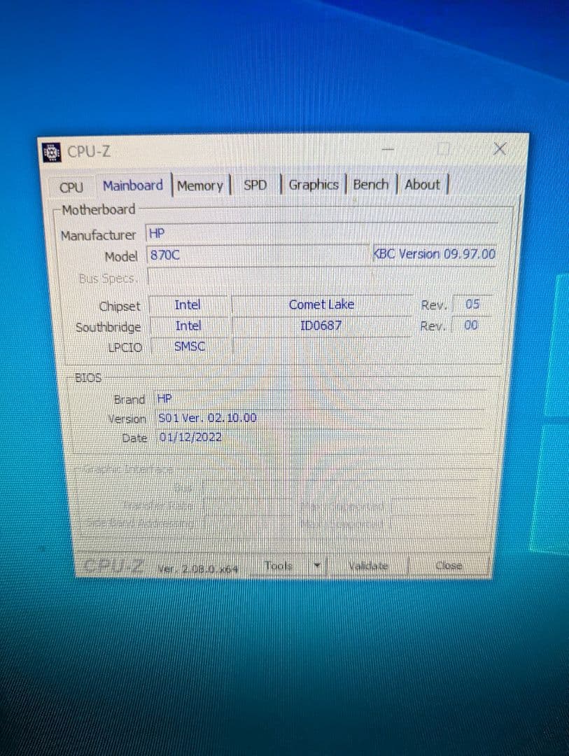 HP EliteDesk 10世代対応 CPU無し メモリ無し ストレージ無し
