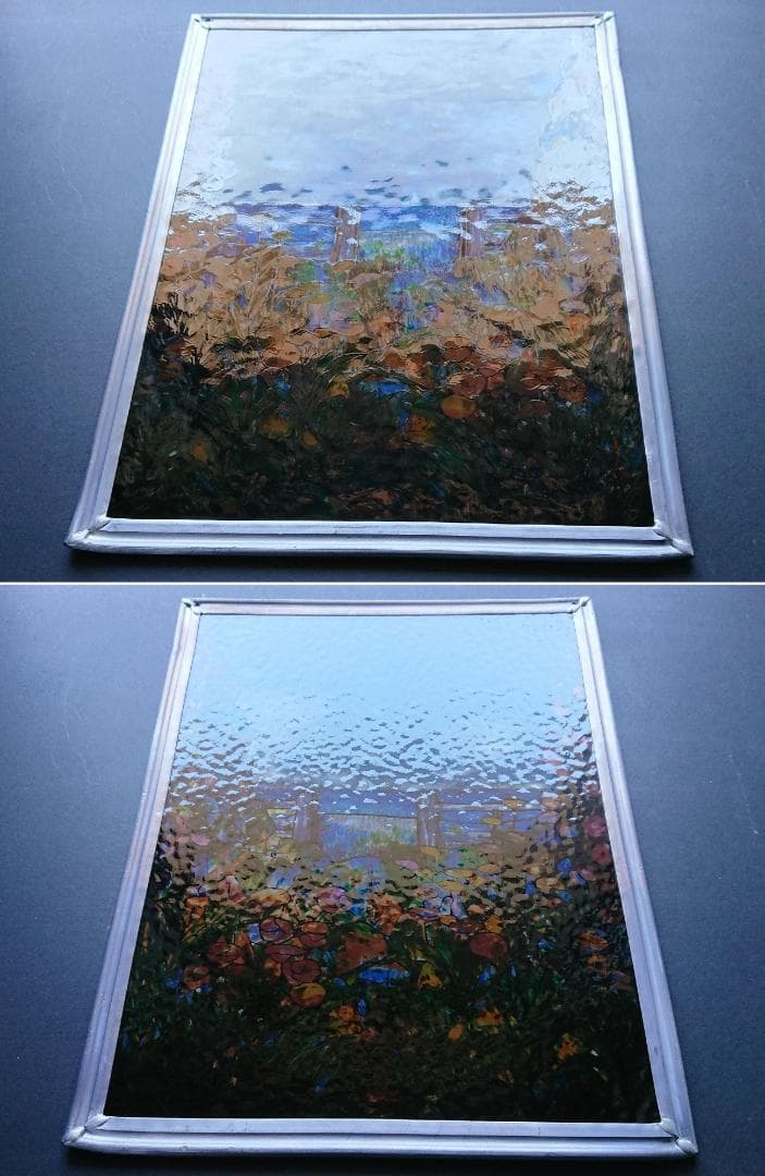 夏空ルイスCティファニー ステンドグラスSummer's Dayグラスマスターズ