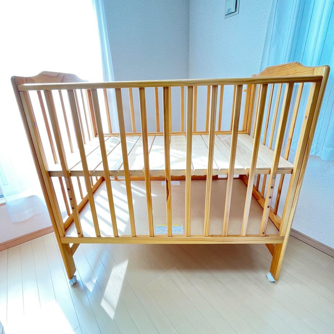 【一点限り❣️】カトージ　ベビーベッド　ハイシートベビーベッド⭐︎