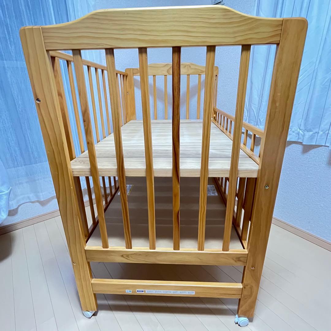 【一点限り❣️】カトージ　ベビーベッド　ハイシートベビーベッド⭐︎