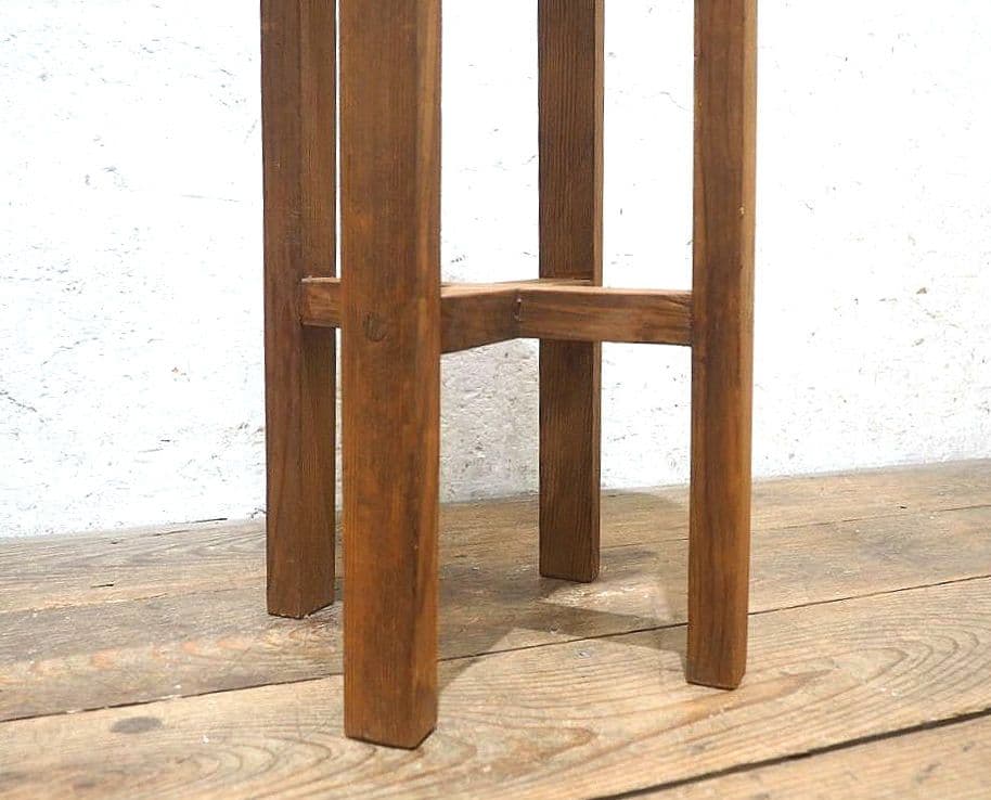 1326 レトロな陳列台　展示台　花台　ガーデニング　古家具　古道具　アトリエ