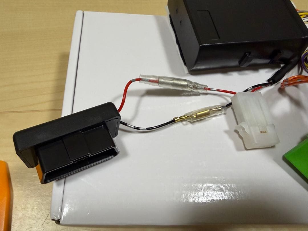 N-BOX JF5 純正アームレストコンソール＋スライドドア増設スイッチ