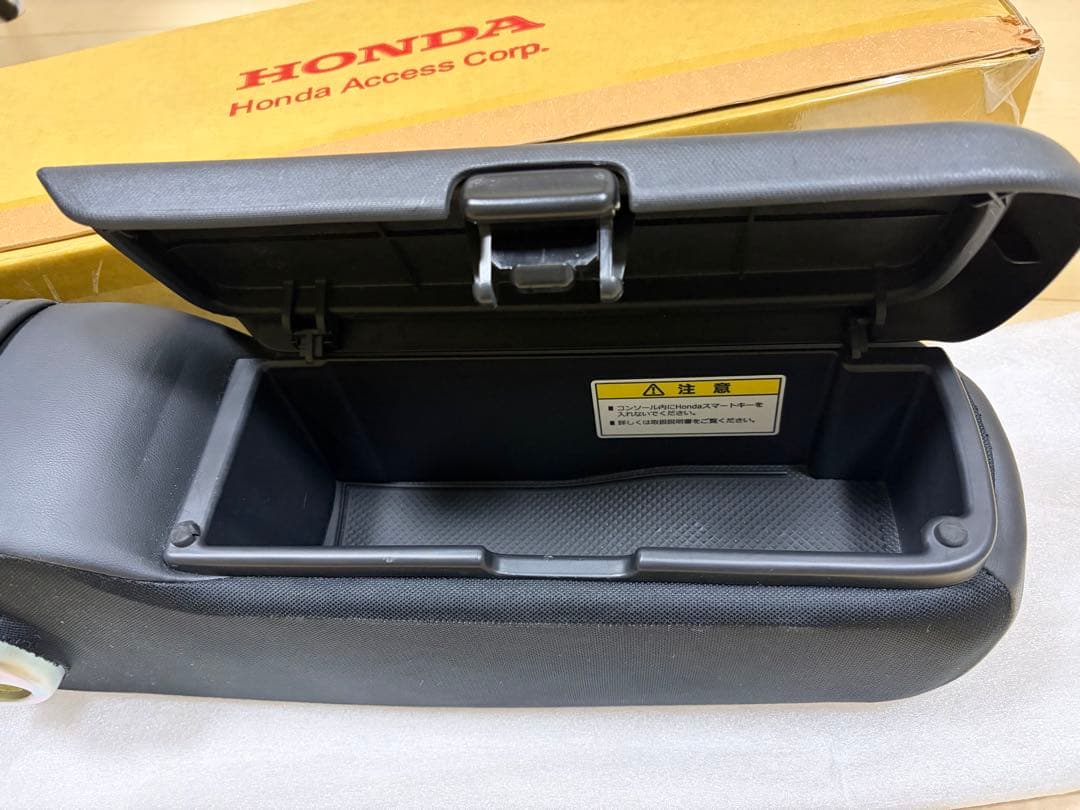 N-BOX JF5 純正アームレストコンソール＋スライドドア増設スイッチ