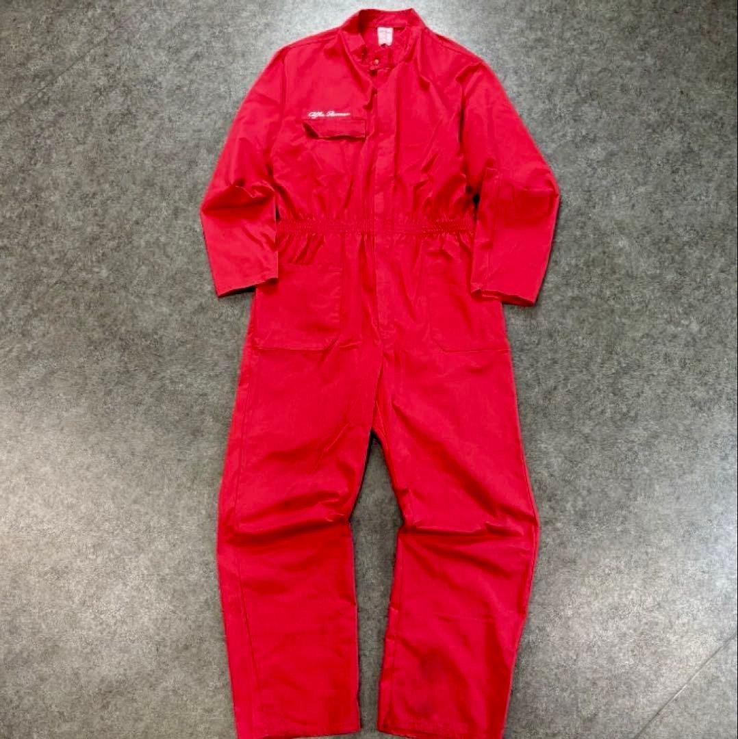 レア ALFA ROMEO アルファロメオ　オーバーオール メカニック つなぎ