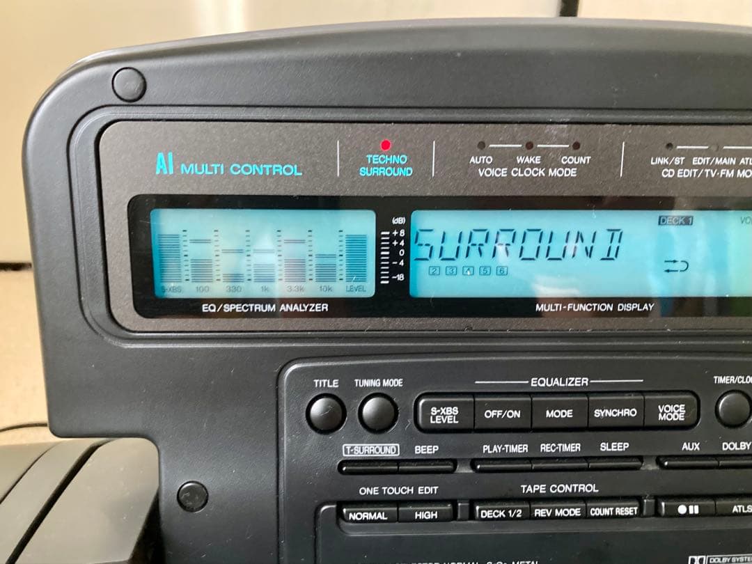 パナソニック RX-DT909 バブカセ コブラトップ CDラジカセ