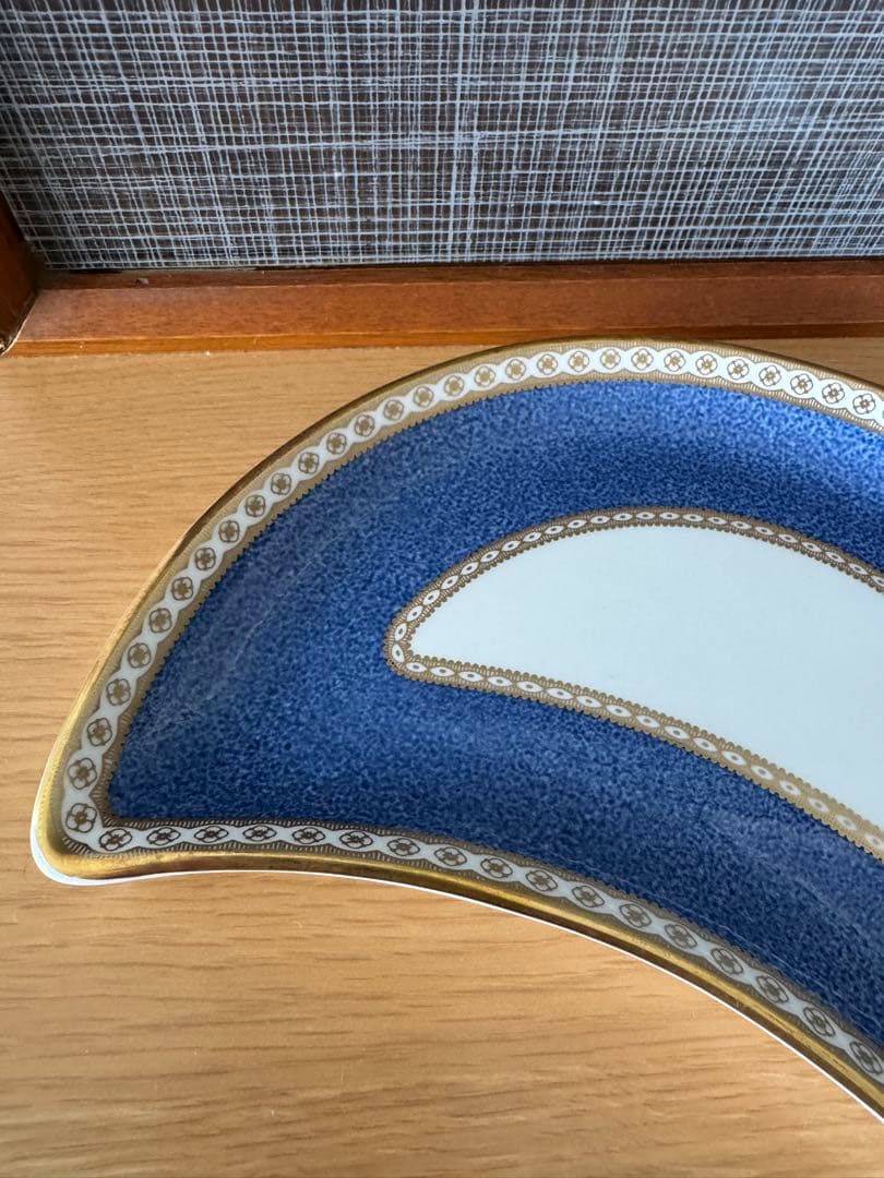 ウェッジウッド　ユーランダー　ブルー　クレセント　二枚セット