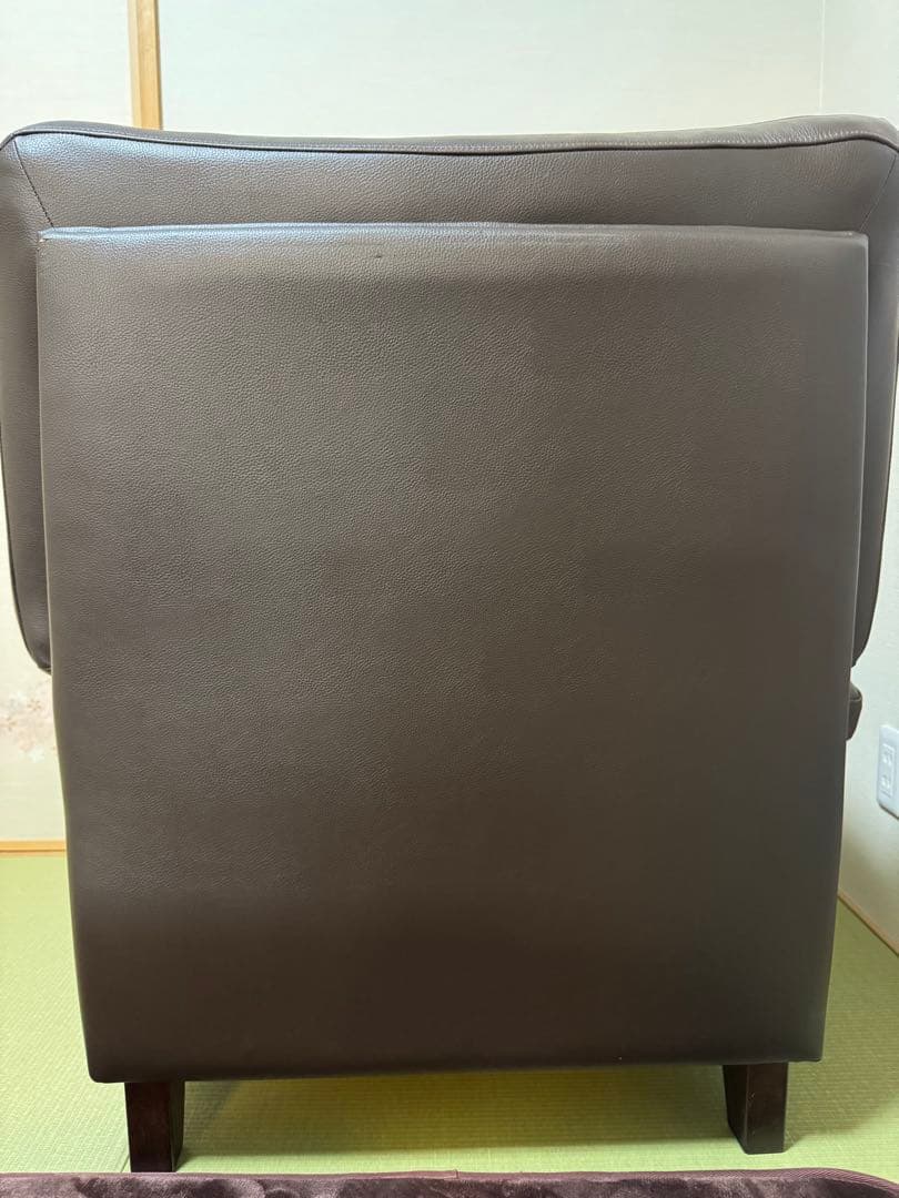 ソファー　1人掛けソファー　1人がけソファ　ブラウン