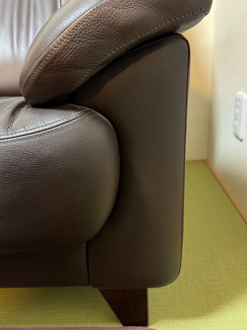 ソファー　1人掛けソファー　1人がけソファ　ブラウン