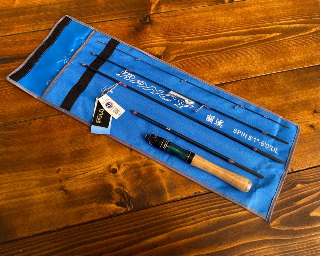 トラウトロッド　長さが変えられる　5ft2inch 6ft 渓流釣　パックロッド