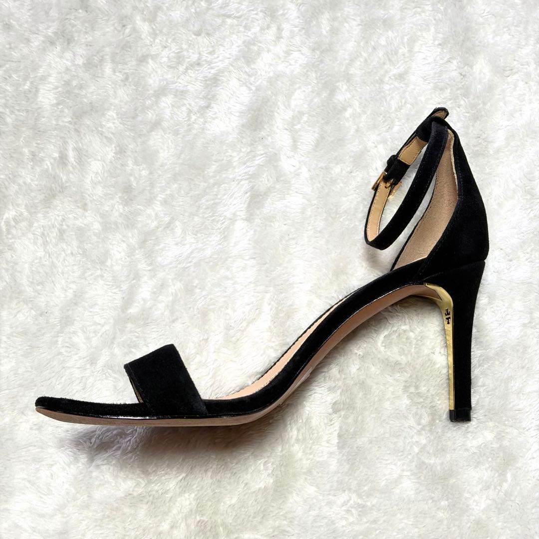 美品★トリーバーチ　パンプス　ブラック　24cm スエード
