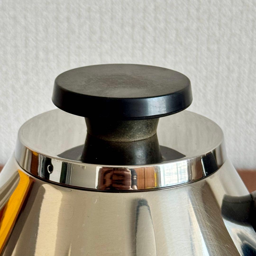 北欧ヴィンテージ　ステンレスケトル　やかん