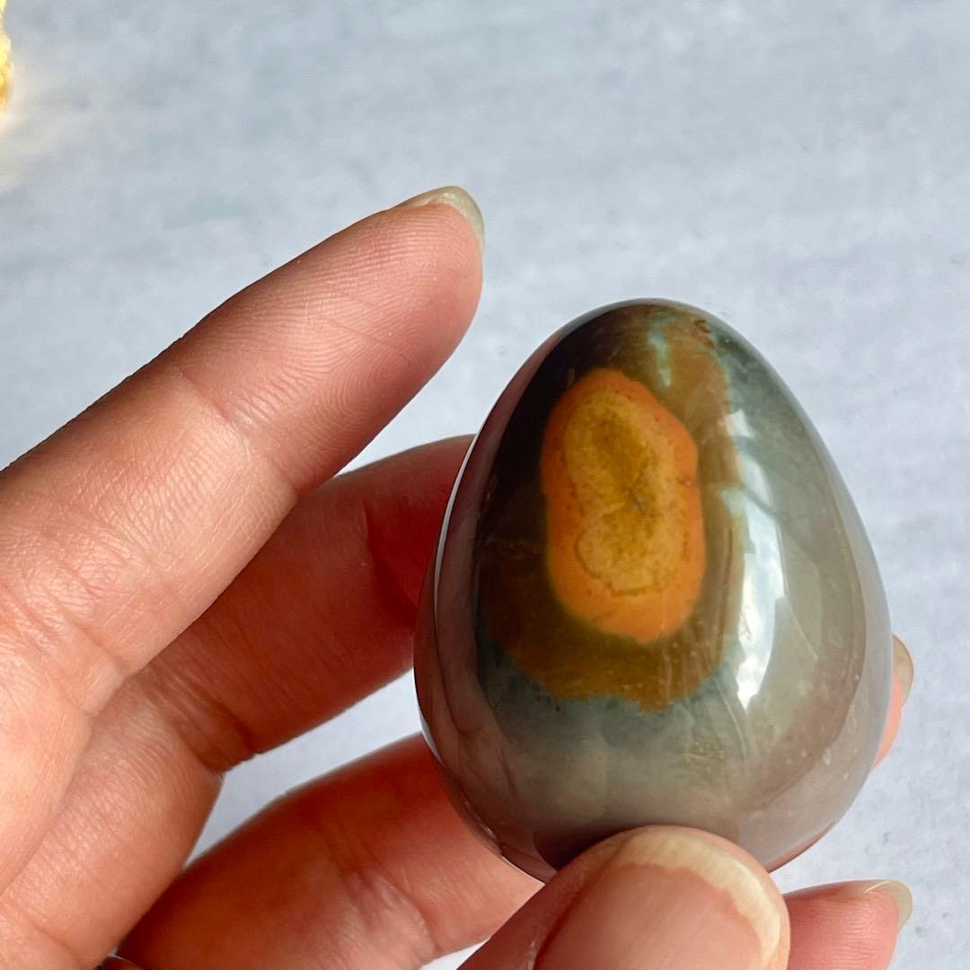 オーシャンジャスパー ポリクローム エッグ