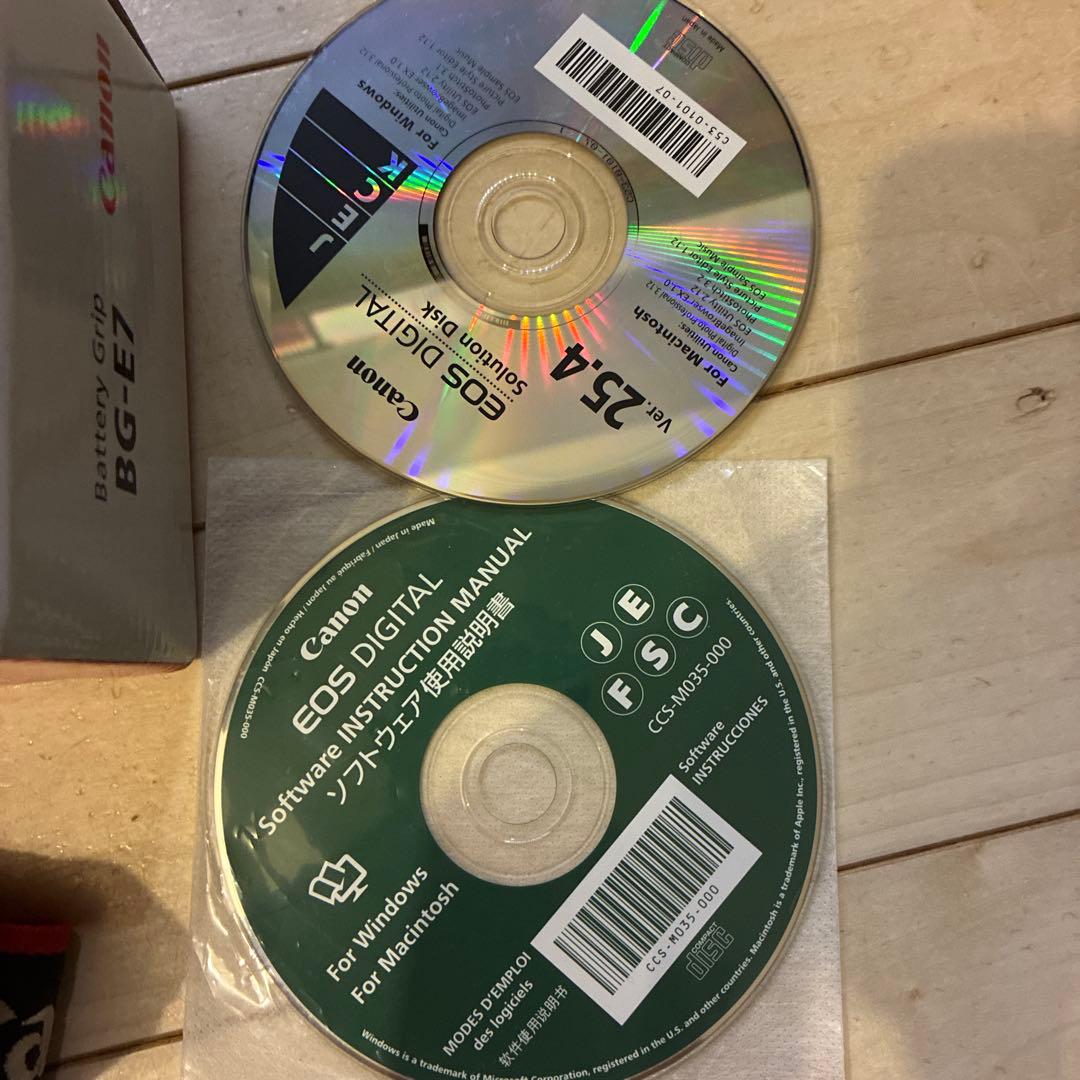 Canon EOS 7D バッテリーグリップ セット ショット数18089回