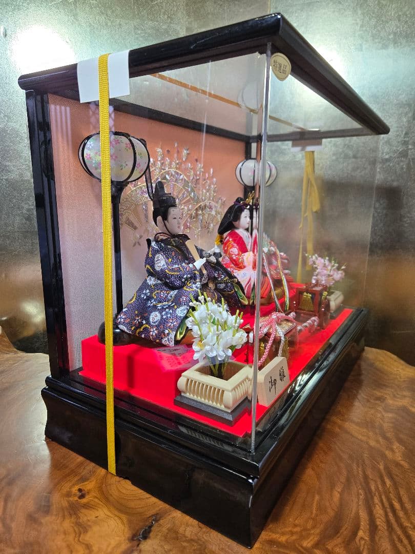 【一点限り】雛人形 ケース飾り　K25