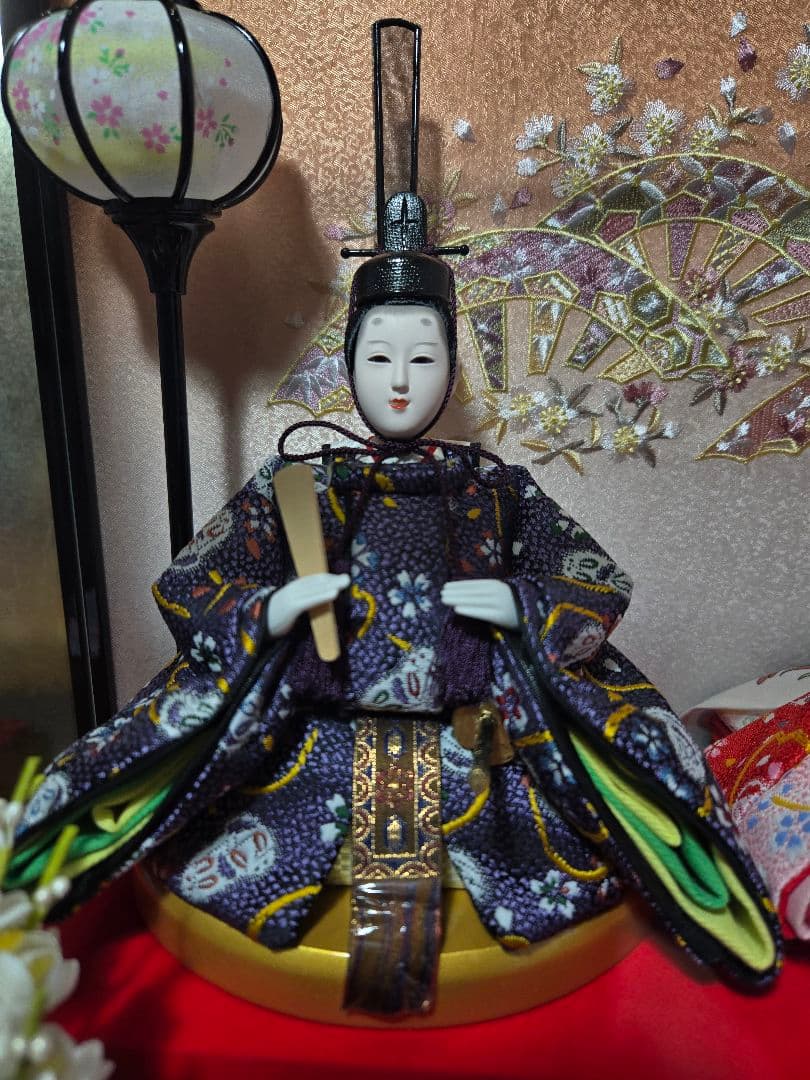 【一点限り】雛人形 ケース飾り　K25