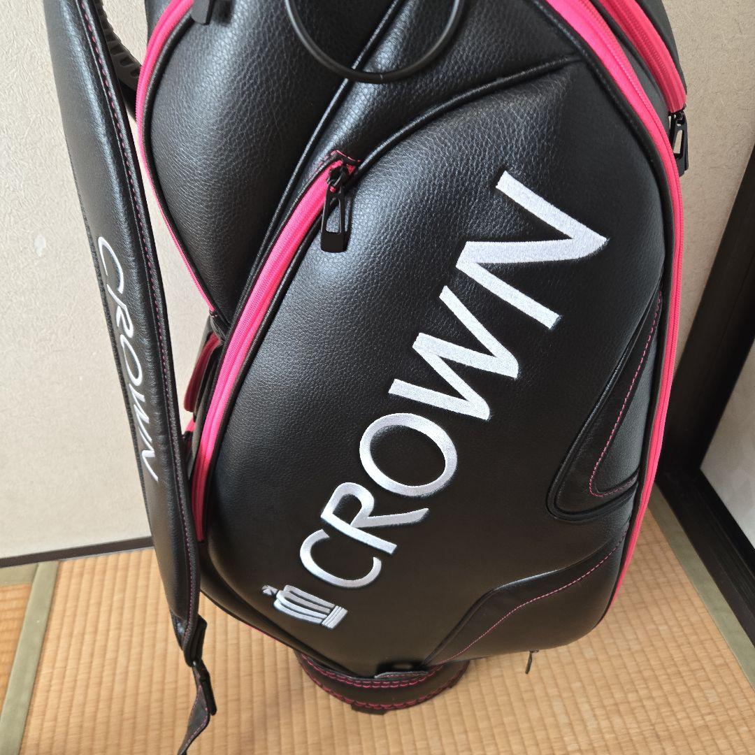 非売品 限定品 トヨタ クラウン ピンク キャディバッグ 未使用品