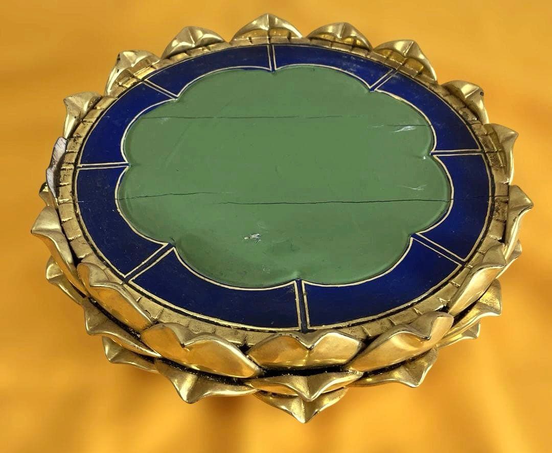 ☆愛染明王 極彩色仕様　坐像＊木像