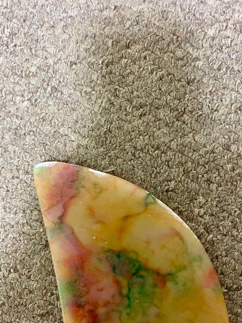 サーフィン　ロングボード　アイランドフィン　シングルボックスフィン　