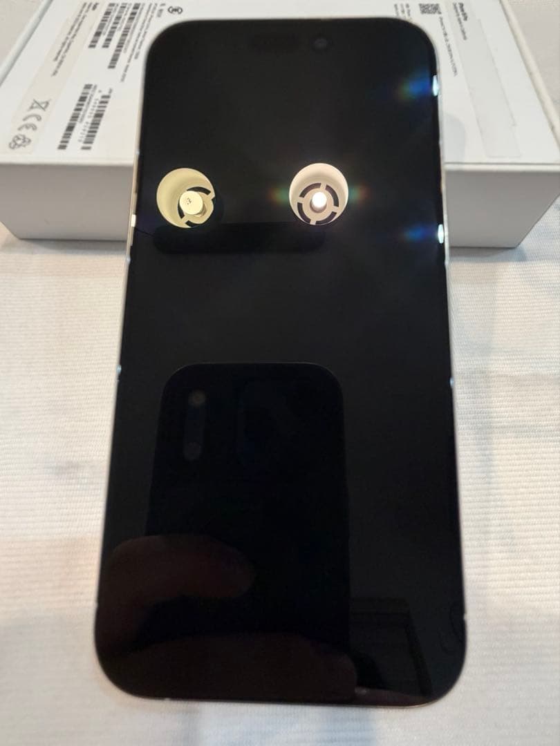 iPhone15 Pro 128GB ホワイト SIMフリー バッテリー88%