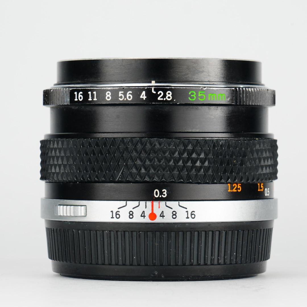 【整備＆テスト】オリンパス Zuiko auto-w 35mm F2.8