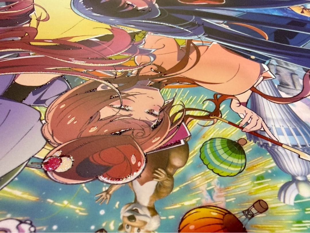 ゾンビランドサガ　ゆめぎんがパラダイス台湾限定ポスターチェキセット扇