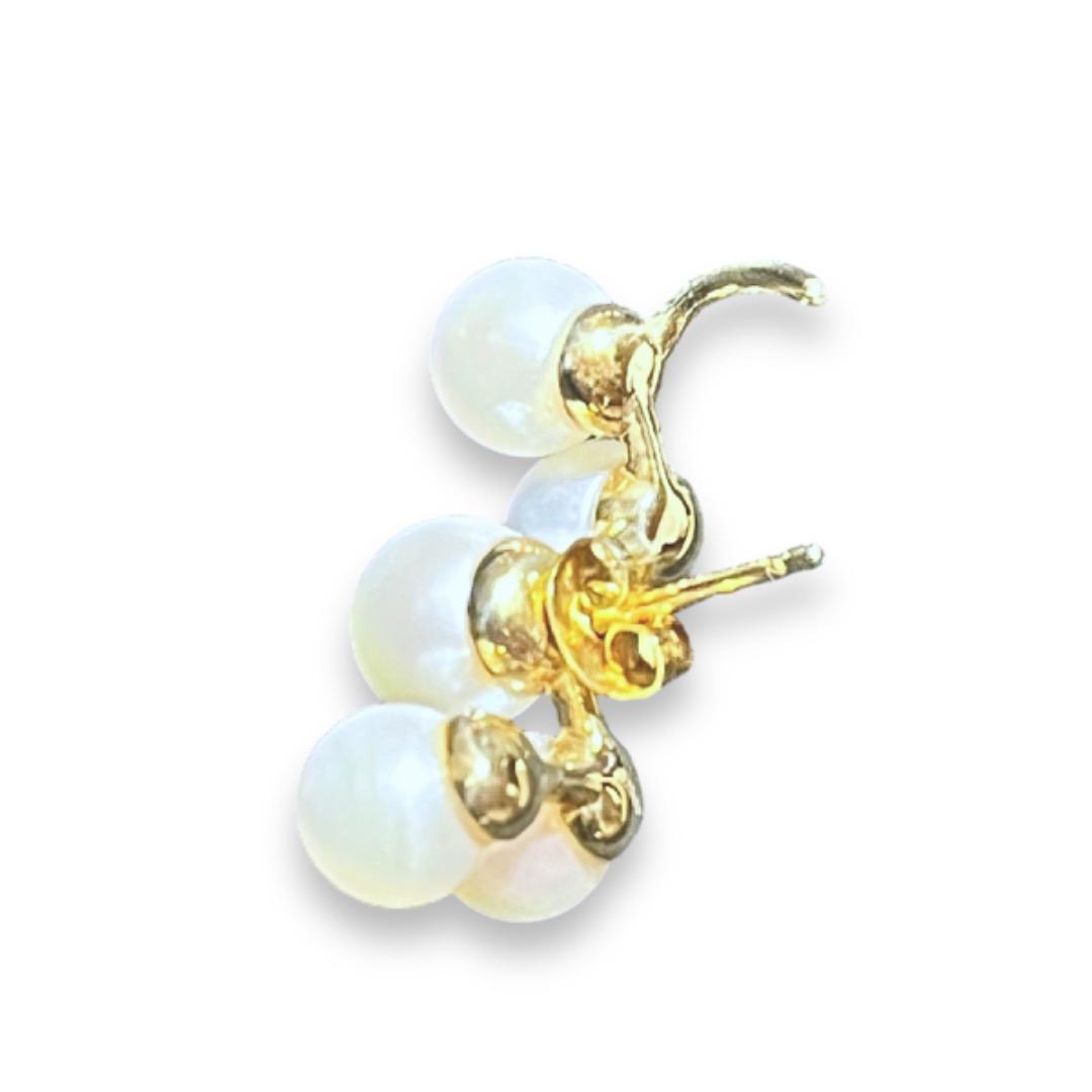 リバーススタッドピアス｜絡まるパールが可憐なジュエリー【アルティーダ ウード】