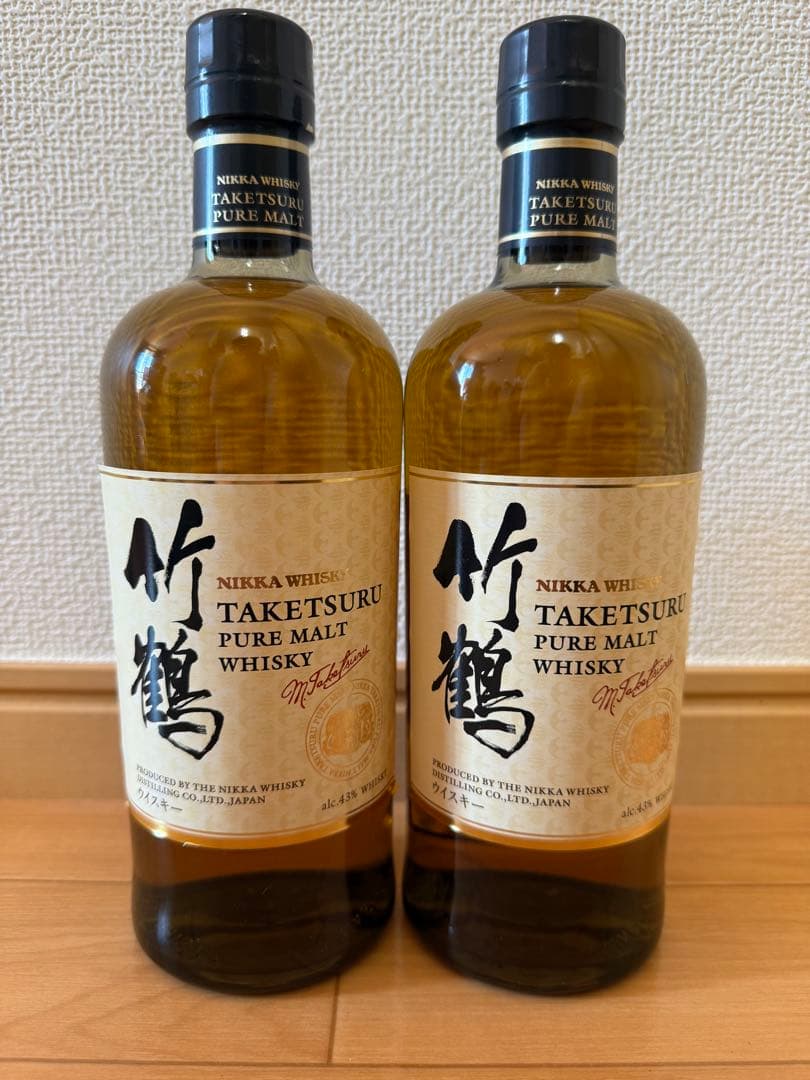 NIKKA TAKETSURU ピュアモルトウイスキー 2本セット