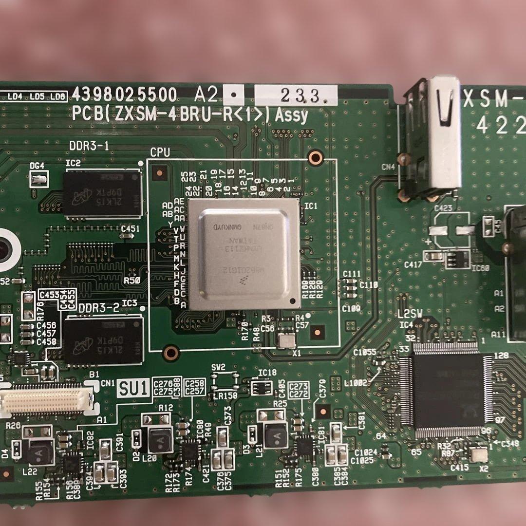 NTT ZXSM-4BRU-「1」 4CHブロードバンドルータユニット