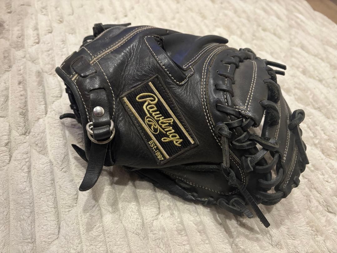 Rawlings ブラック 少年軟式グローブ