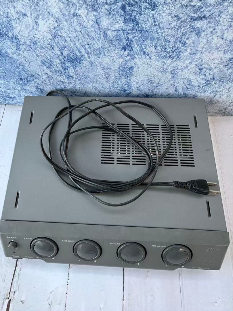 NEC AMP-30ステレオアンプ　 ロムロムアンプ 通電のみ