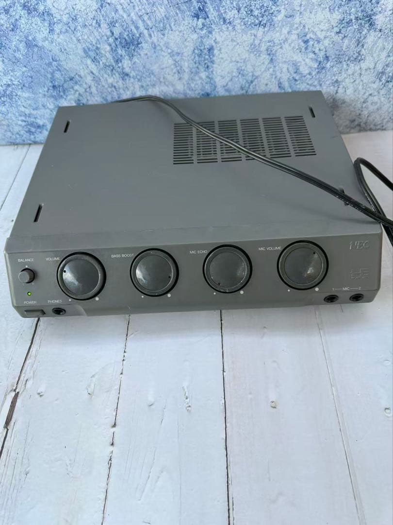 NEC AMP-30ステレオアンプ　 ロムロムアンプ 通電のみ