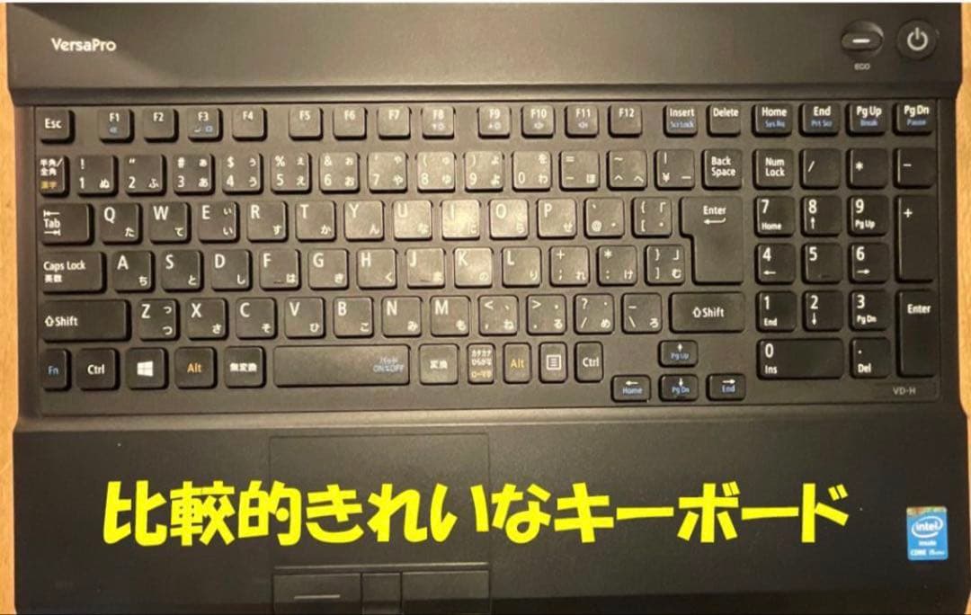 Win11　24H2　FHD　Core i7 4712　16GB　SSD2枚