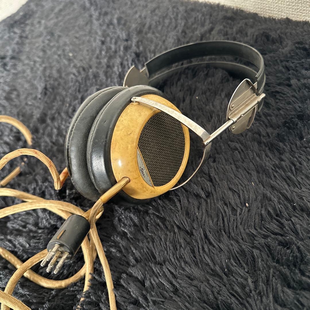 ビンテージ Stax SR-3 ヘッドホン 高級 イヤースピーカー
