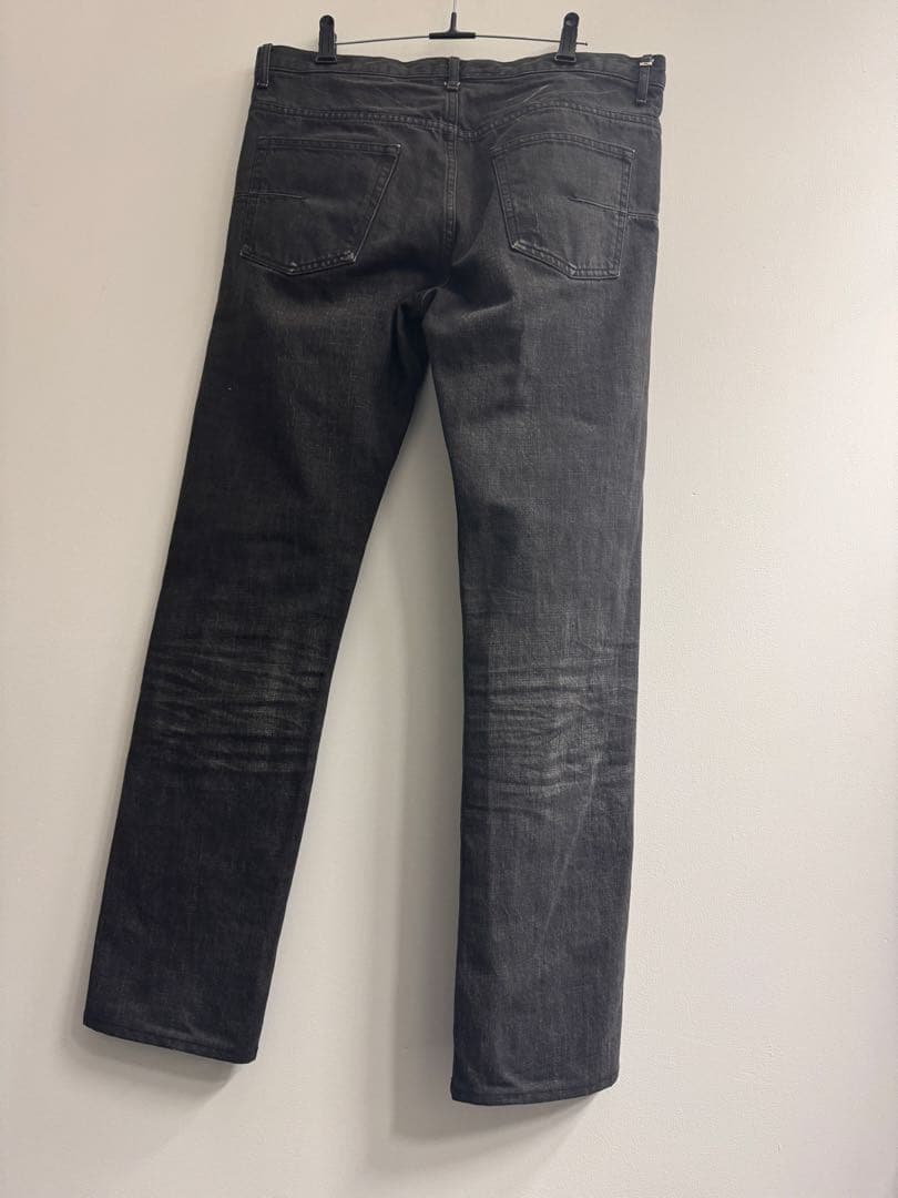名作 dior homme 05ss 爪痕 デニム エディ期 32 黒 BECK