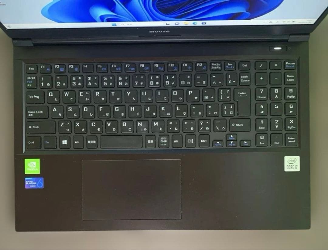マウスゲーミング 10世代Core i7 16G SDD512GB Office