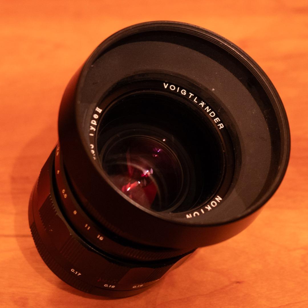 VOIGTLÄNDER NOKTON 25mm F0.95 TYPEⅡ レンズ