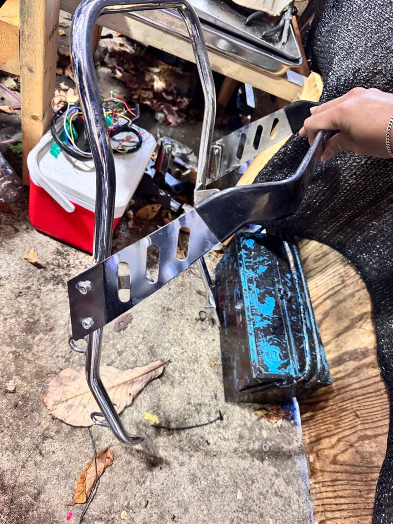 百*鬼様 xjr400ファッションタンデムバー