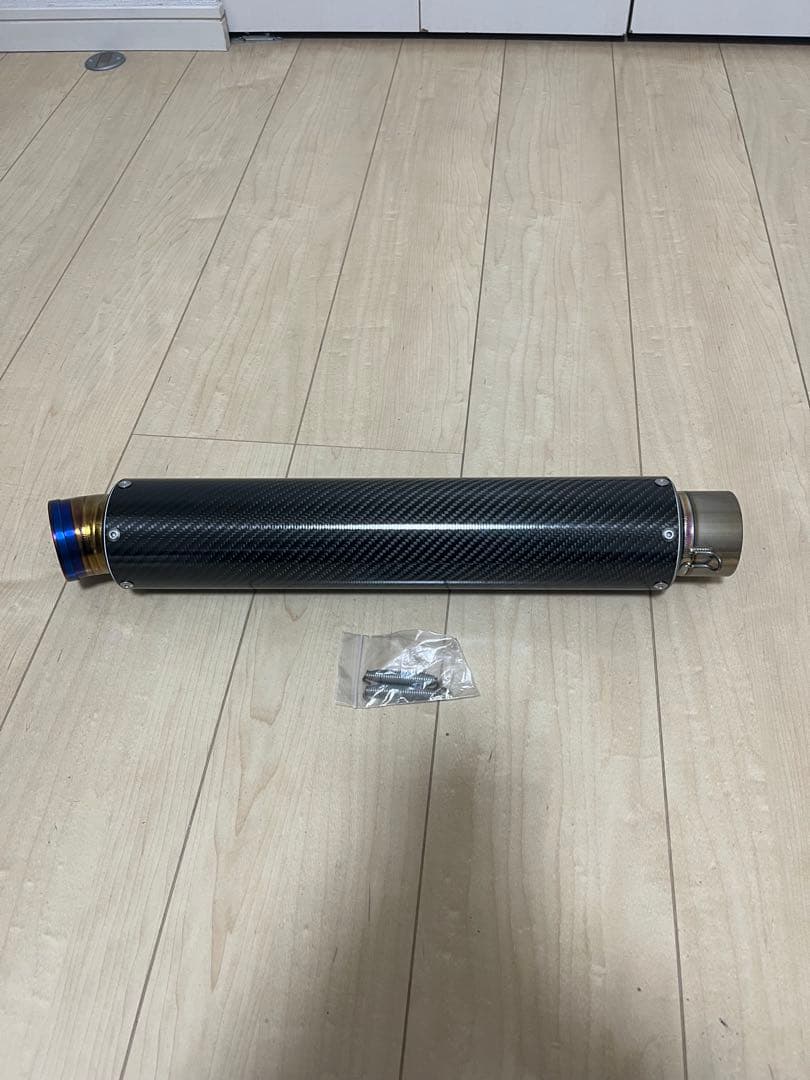 マーベリック MV83 400mm 汎用カーボンマフラー Φ60.5