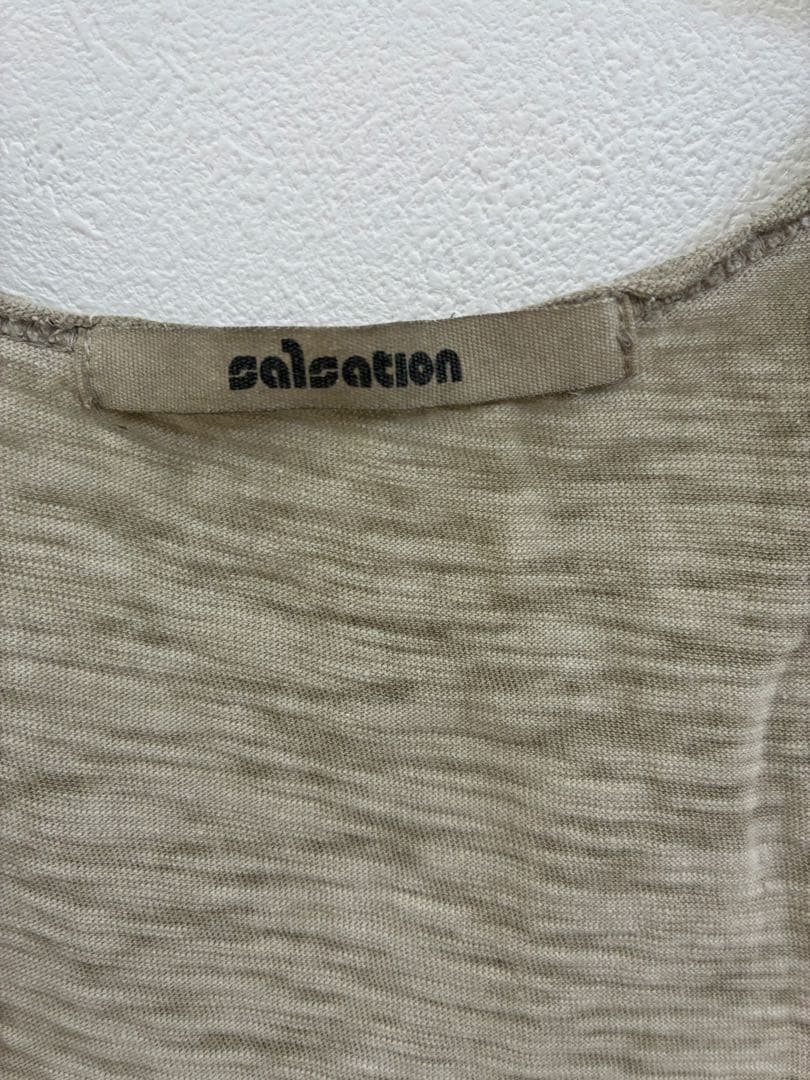 salsation サイドスリットタンクトップ