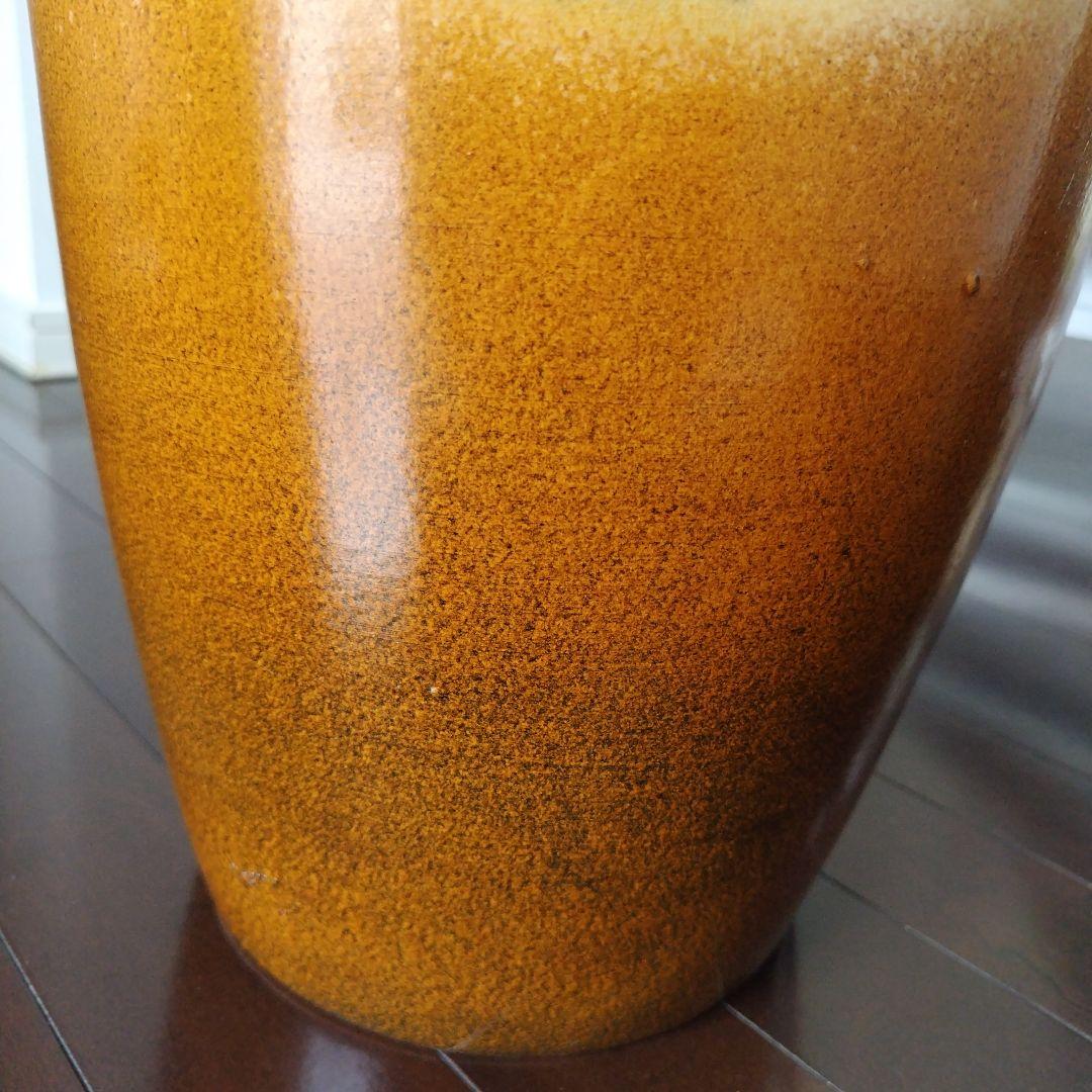 美品！ヴィンテージドイツ製 50-70年代FAT LAVA フラワーベース大型