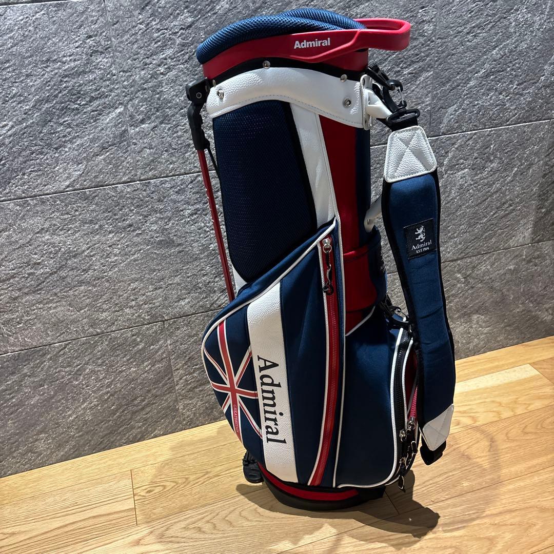Admiral ゴルフバッグ スタンド付き