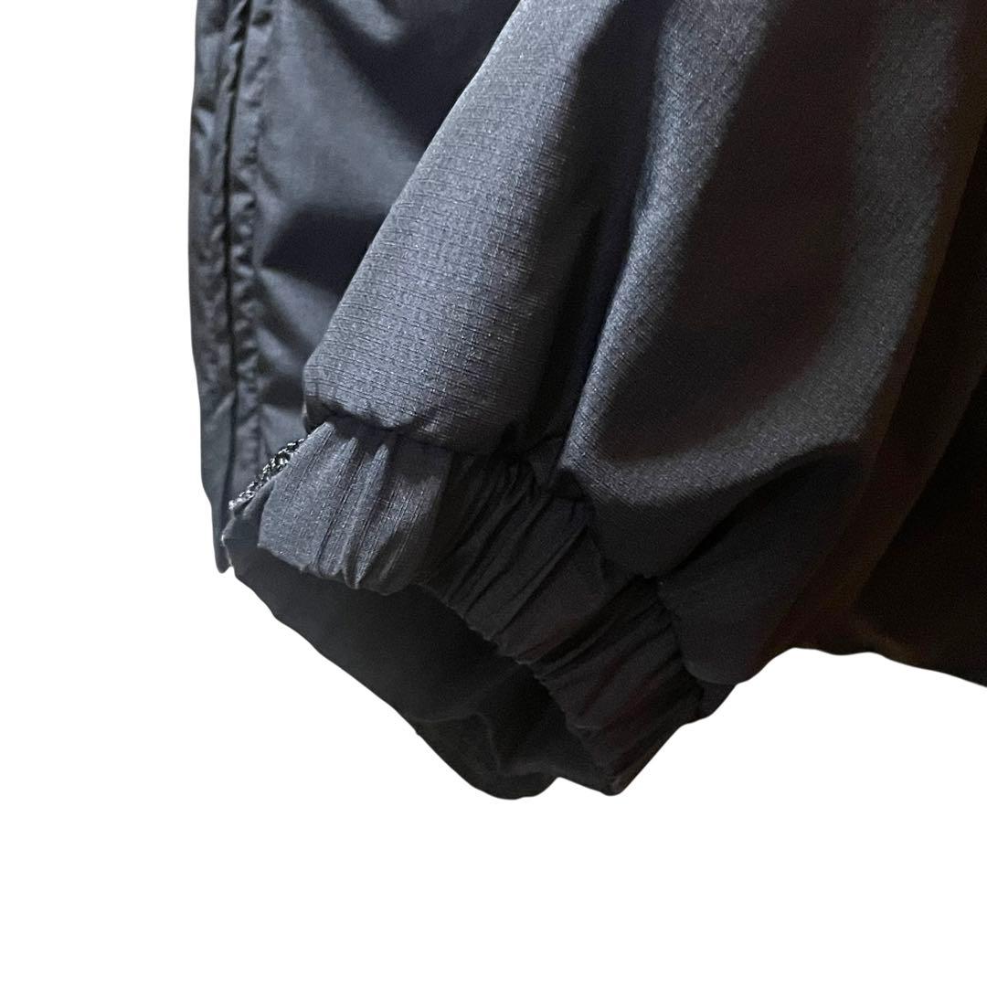 極美品 エバーグリーン ライトフーディジャケット L 中綿 防寒ジャケット