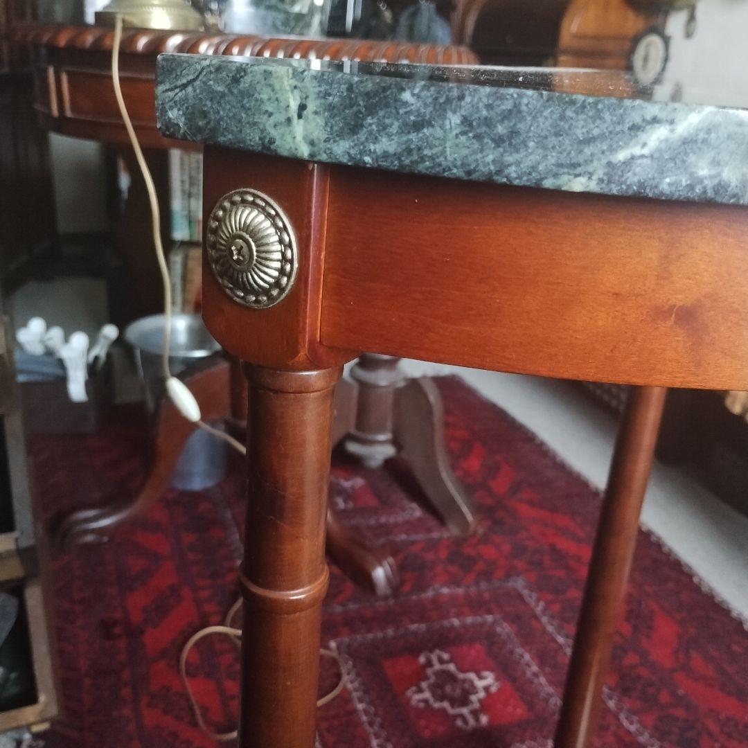 e*a様 アンティークスタイル　大理石天板　サイドテーブル　コンソールテーブル