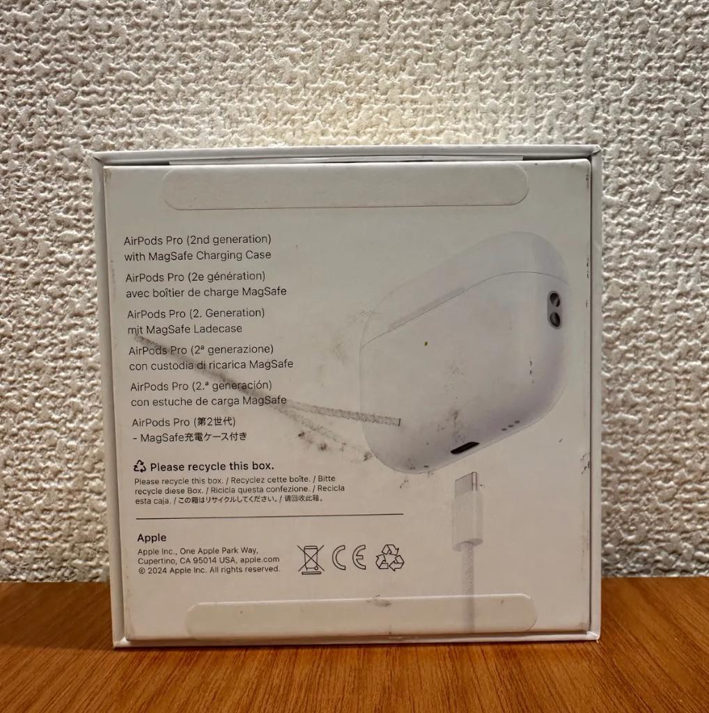 【正規品/美品】AirPods Pro第2世代T73KG MTJV3J/A