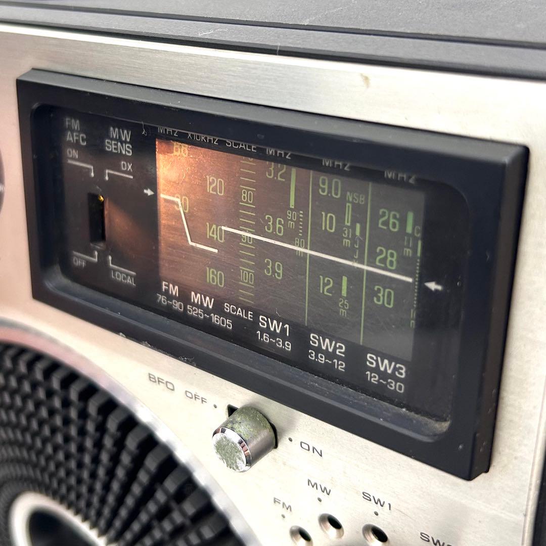 【感動稼動品】松下電器 ラジオ 昭和レトロ 音質良好 アンティーク 動作確認OK