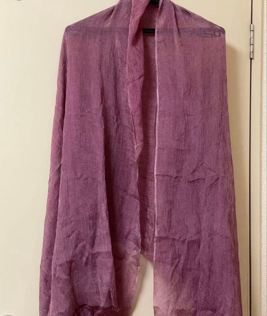 江戸小紋　廣瀬染工場　comment? シルクストール