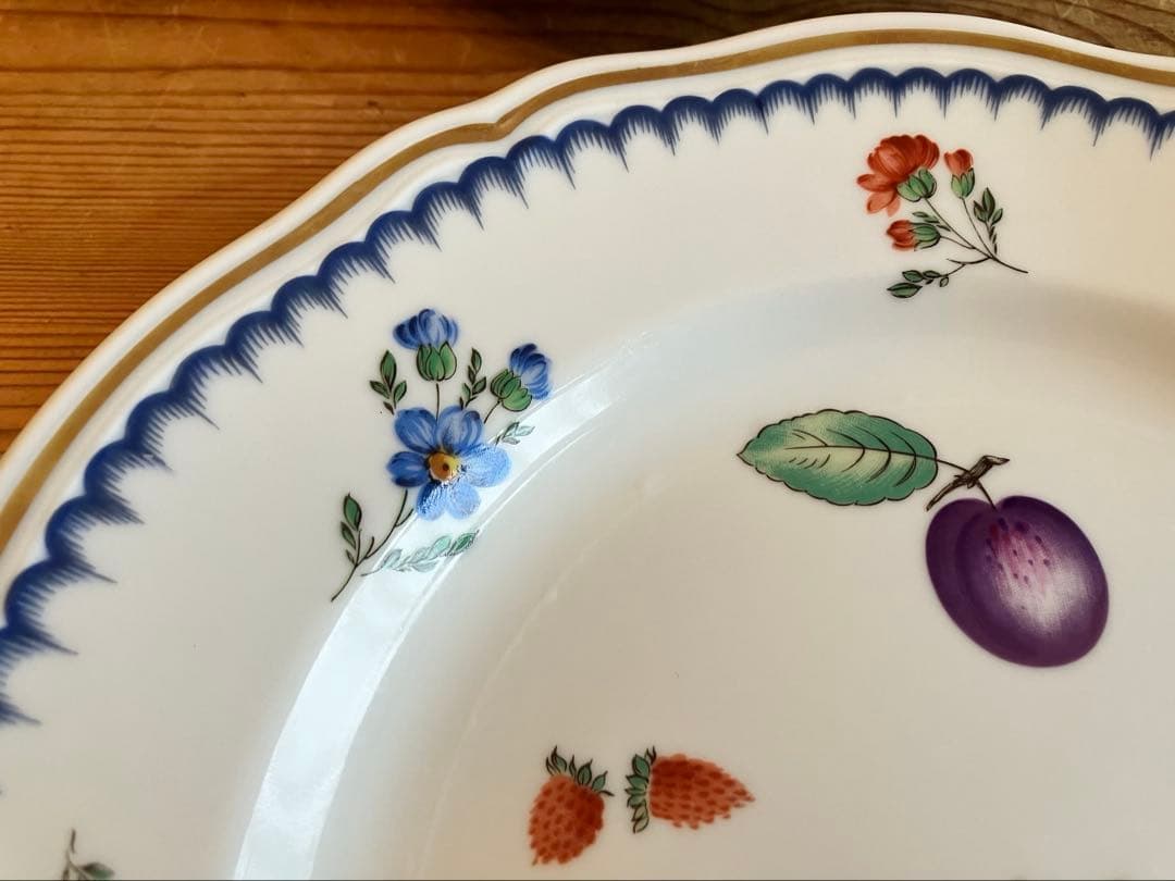 ジノリ　アンティコイタリアンフルーツ　25ディナープレート×6